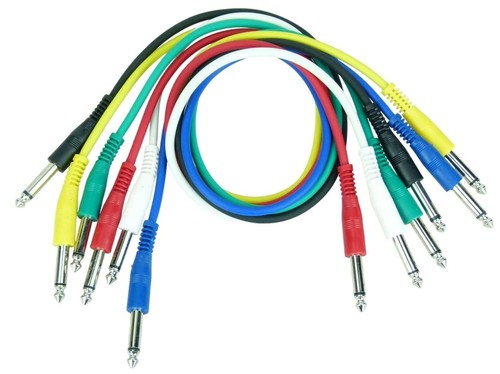 6er set audio patch - set,