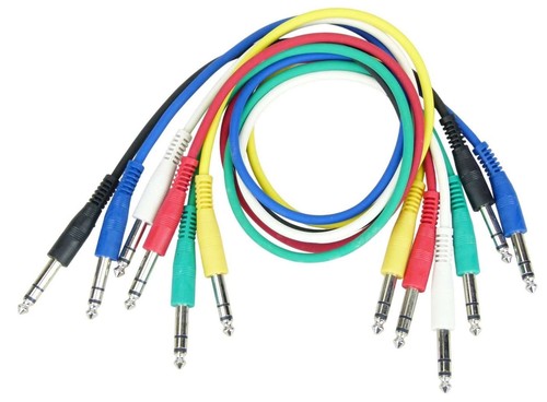 6er set audio patch - 60, cm