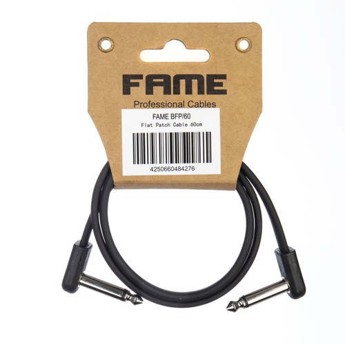 Fame flat patch cable - cable,, black