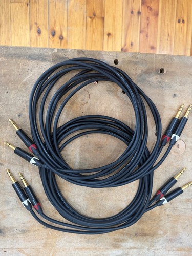 Audio patchkabel stereo - stereo, trs