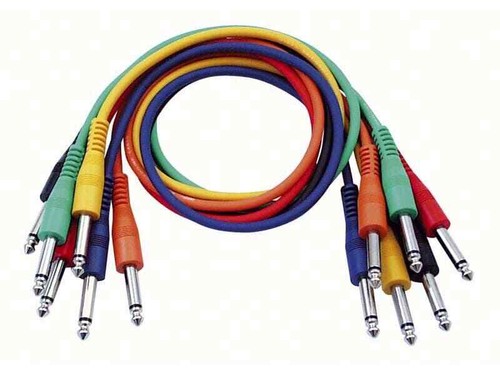 Klinken mono patchkabel 60cm - klinken,