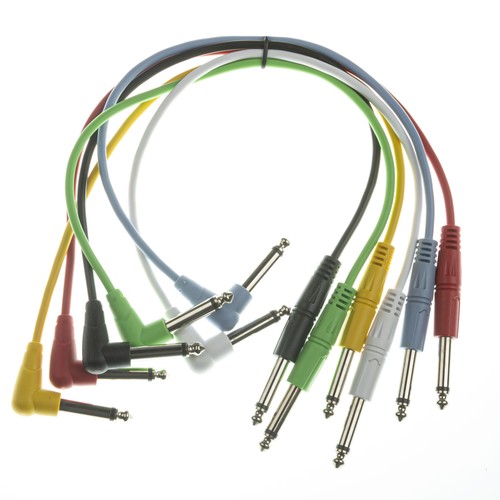 Patchkabel 6er pack mono - 6er-pack,